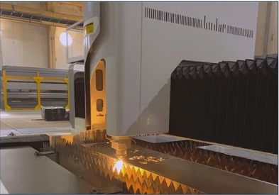 Corte láser de fibra óptica